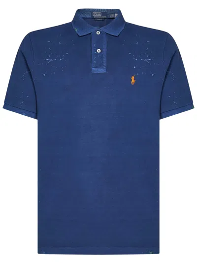 Shop Polo Ralph Lauren Polo Shirt In Blu