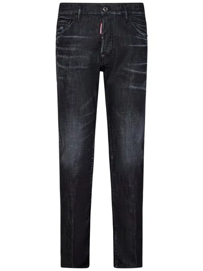 Shop Dsquared2 Easy Black Wash Cool Guy Jeans In Nero