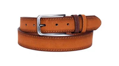 Vellapais Ferrara Tan Suede Mens Belt In Multi