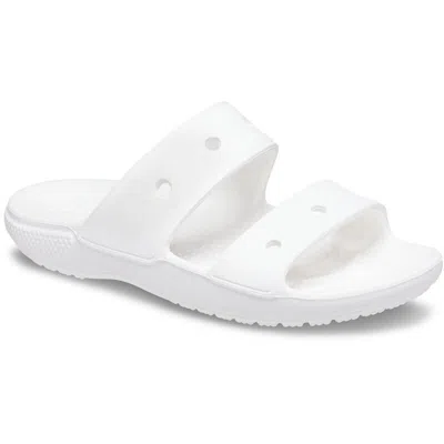 Shop Crocs Classic 206761-100 Men's White Comfort Slide Sandals Size Us 10 Cro240