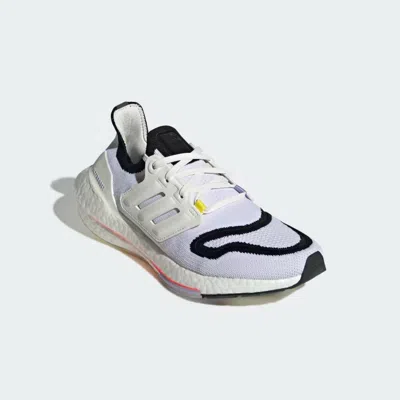 Shop Adidas Originals Adidas Ultraboost 22 Gx8017 Women White Black Low Top Running Shoes Us 7.5 Zj472