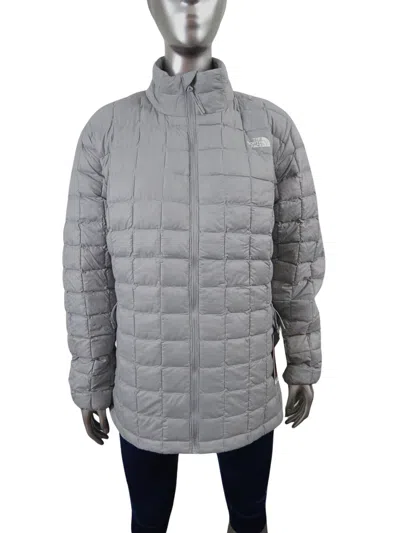Shop The North Face Thermoball Eco Nf0a7ulza91 Women's Gray Puffer Jacket 1x Dtf811 In Grey