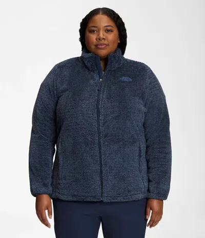 Shop The North Face Novelty Osito Nf0a7wny Womens Shady Blue Full Zip Jacket L Sgn250