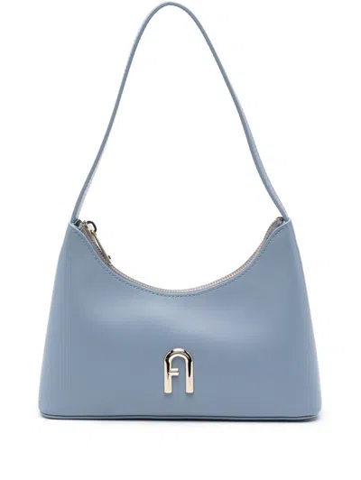 Shop Furla Diamante Mini Shoulder B Bags In Blue