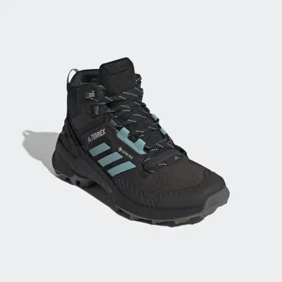 Shop Adidas Originals Adidas Terrex Swift R3 Mid Gz3043 Women's Black/mint Gore-tex Hiking Shoes Ny343
