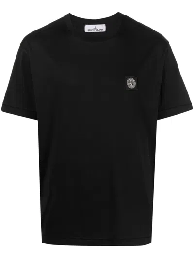 Shop Stone Island T-shirt Clothing In Black