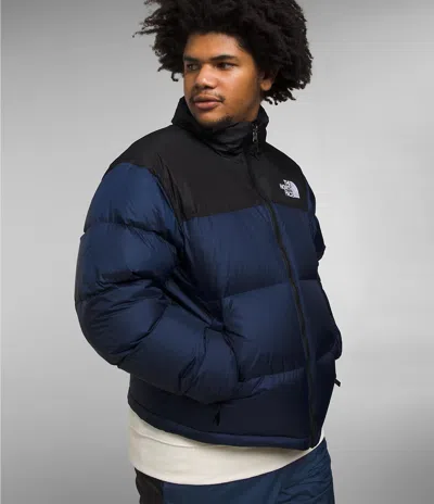 Shop The North Face 1996 Retro Nuptse Nf0a3c8d Mens Navy Black Puffer Jacket L Ncl359 In Blue