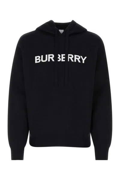 Shop Burberry Sweatshirts In Blue
