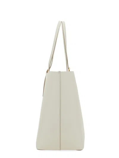 Shop Mcm Shopping Bag "himmel" Large In White