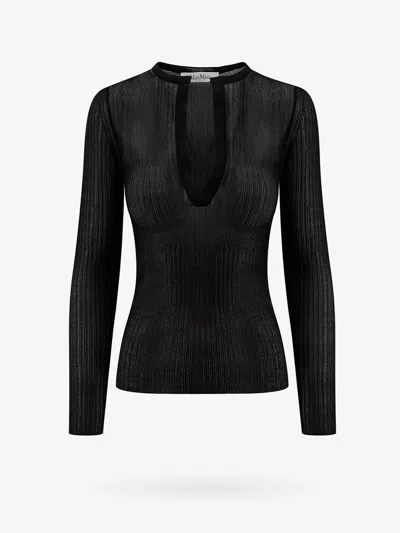 Shop Max Mara Saggina In Black