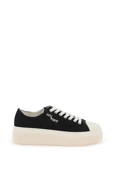 Shop Isabel Marant Austen Low Platform Sneakers In Black