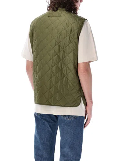 Shop Barbour Lowerdale Gilet In Moss