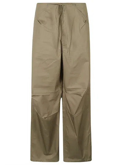 Shop Darkpark Trousers In Military Green