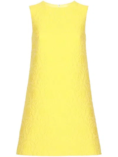 Shop Dolce & Gabbana Dress Clothing In Yellow & Orange