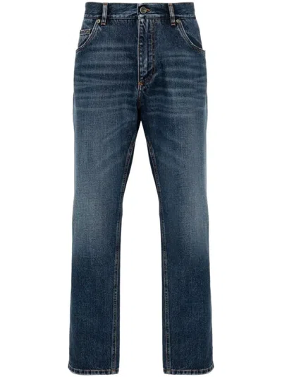 Shop Dolce & Gabbana Jeans Straight Clothing In Blue