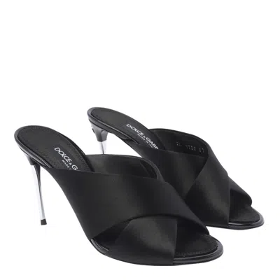 Shop Dolce & Gabbana Sandals In Black