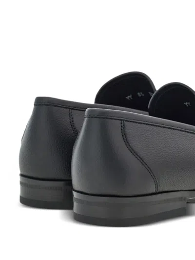 Shop Ferragamo Dupont Moccasins Shoes In Black