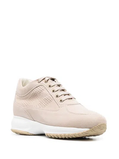 Hogan Interactive Suede Sneakers