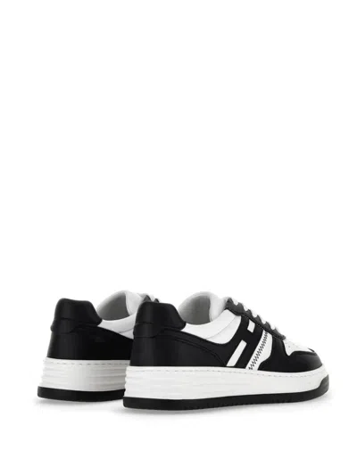 Shop Hogan Sneakers H630 Shoes In Black