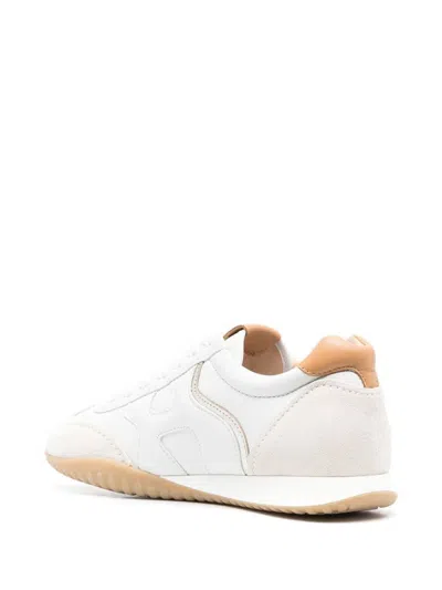 Shop Hogan Sneakers Shoes In White