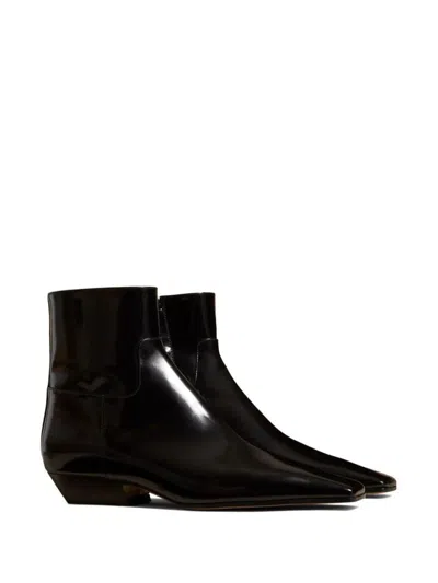 Shop Khaite Ankle Boots The Marfa Shoes In Black