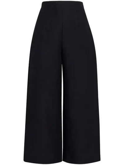 Shop Marni Cady Cropped Pants Clothing In Black