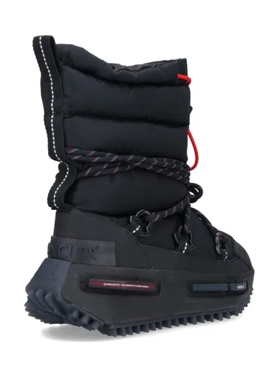 Shop Moncler Genius Boots In Black