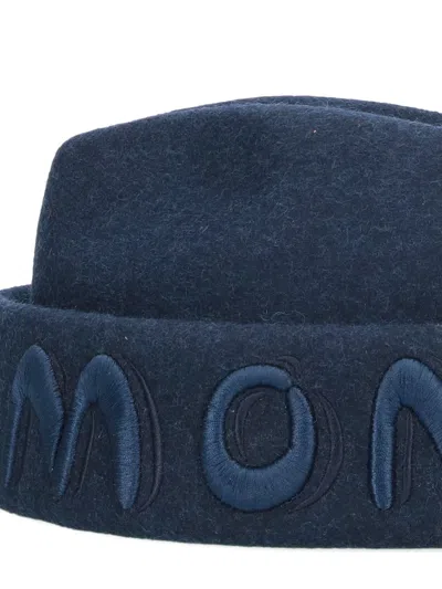 Shop Moncler Genius Hats In Blue