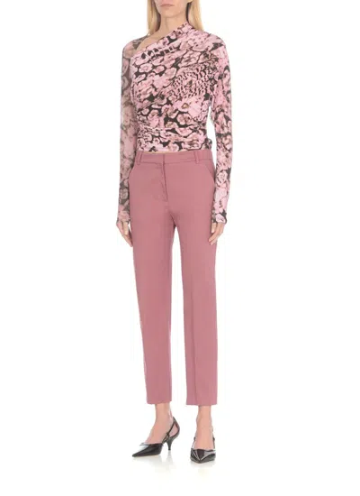Shop Pinko Trousers Pink