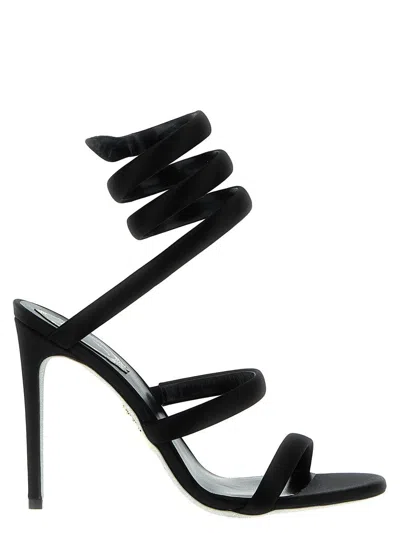 Shop René Caovilla 'juniper' Sandals In Black