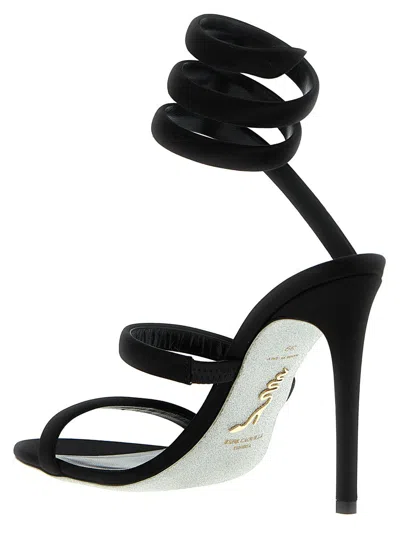 Shop René Caovilla 'juniper' Sandals In Black