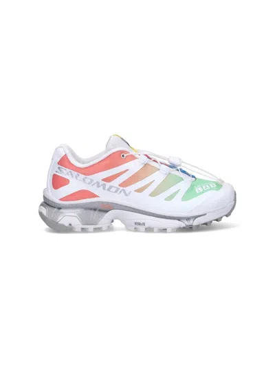Shop Salomon Sneakers In Multicolour