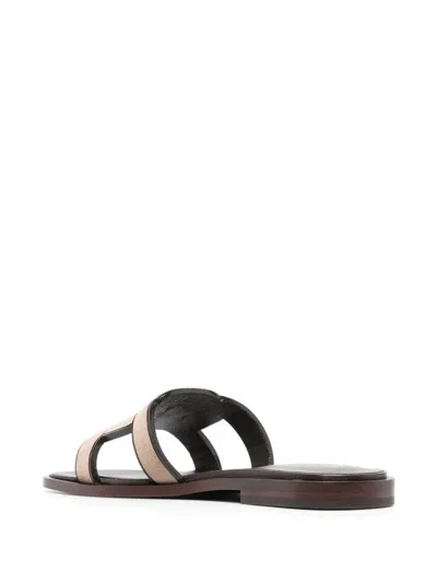 Shop Tod's Sandals Shoes In Nude & Neutrals