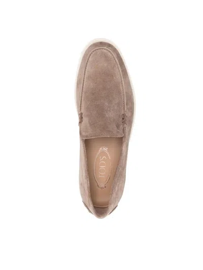 Shop Tod's Summer Hybrid Slippers Shoes In Brown