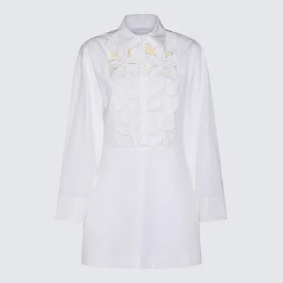 Shop Valentino Dresses White
