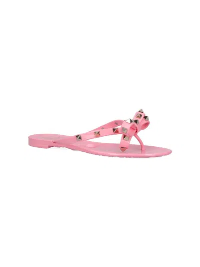 Shop Valentino Garavani Sandals In Pink