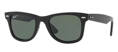 Shop Ray Ban Rb4340 Wayfarer Polarized Sunglasses In Multi