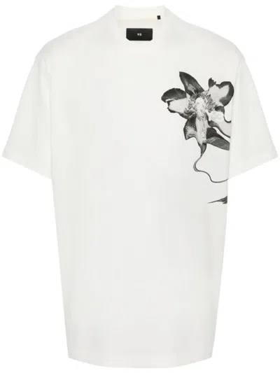 Shop Y-3 Adidas T-shirt Clothing In White