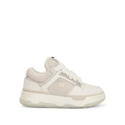 Amiri Womens Beige Comb Ma-1 Leather Low-top Trainers