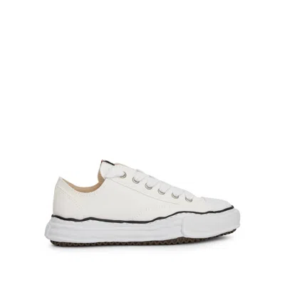 Miharayasuhiro Maison Mihara Yasuhiro White Peterson Low Sneakers In Canvas