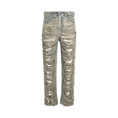 Shop Rick Owens Drkshdw Men Baggy Geth Jeans