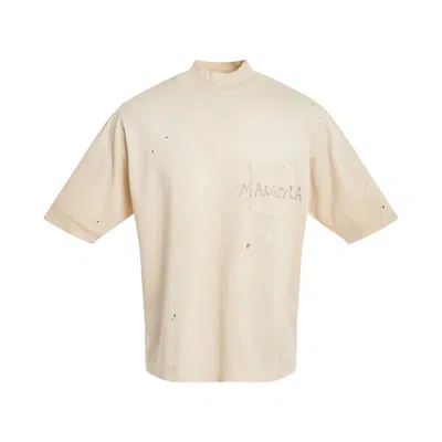 Shop Maison Margiela Logo Oversized T-shirt