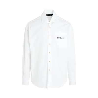 Shop Palm Angels Classic Logo Long Sleeve Shirt