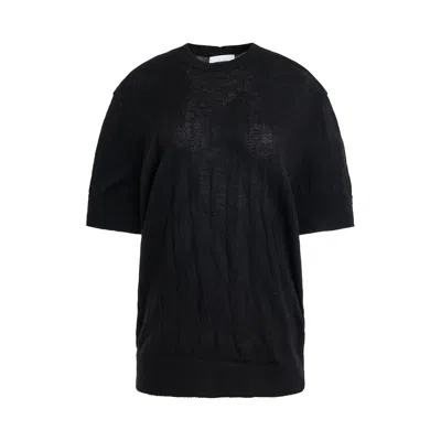 Helmut Lang Crushed Knit T-shirt