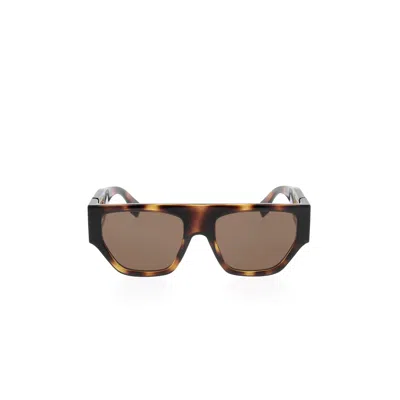 Shop Fendi Fe40108u 5453e Injected Sunglasses