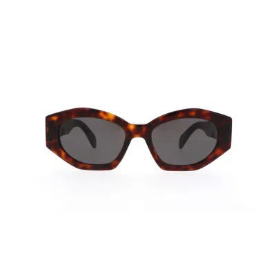 Shop Celine Cl40238u 5552a Acetate Sunglasses