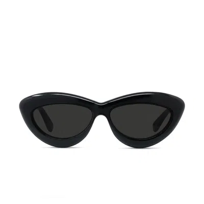 Shop Loewe Lw40096i 5401a Acetate Sunglasses
