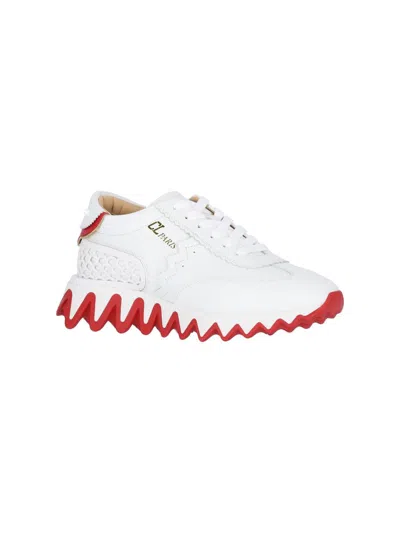 Shop Christian Louboutin Sneakers In White