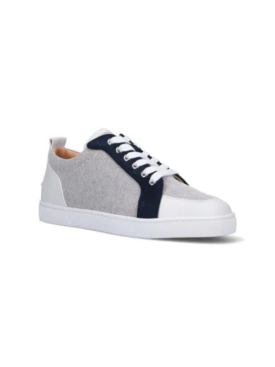 Shop Christian Louboutin Sneakers In Grey