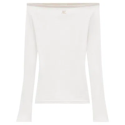 Shop Courrèges Tops In White